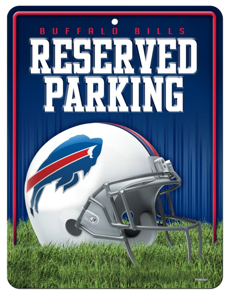 Sign Metal Parking Buffalo Bills Metal Parking Sign 094746549756