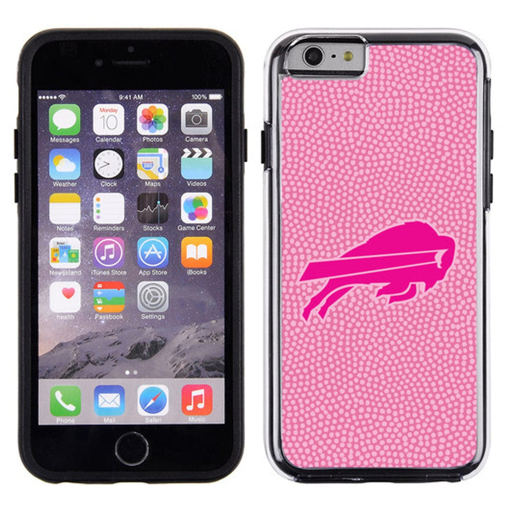 Buffalo Bills Buffalo Bills Phone Case Pink Football Pebble Grain Feel iPhone 6 CO 637057001539