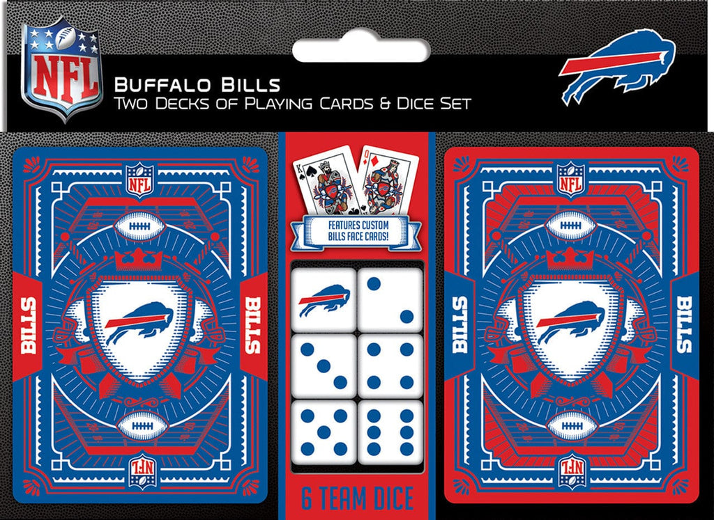 Playing Cards and Dice Set Buffalo Bills Playing Cards and Dice Set 705988013706