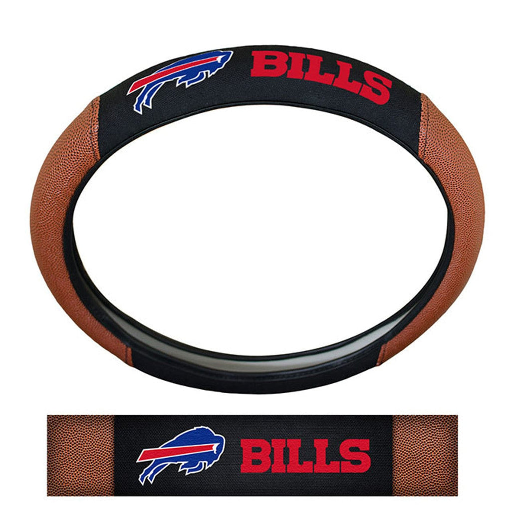 Steering Wheel Covers Pigskin Buffalo Bills Steering Wheel Cover Premium Pigskin Style 681620253047