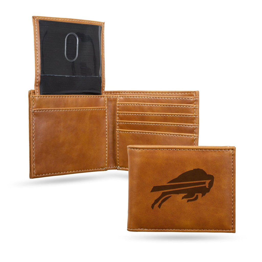 Wallets Buffalo Bills Wallet Billfold Laser Engraved 767345880499