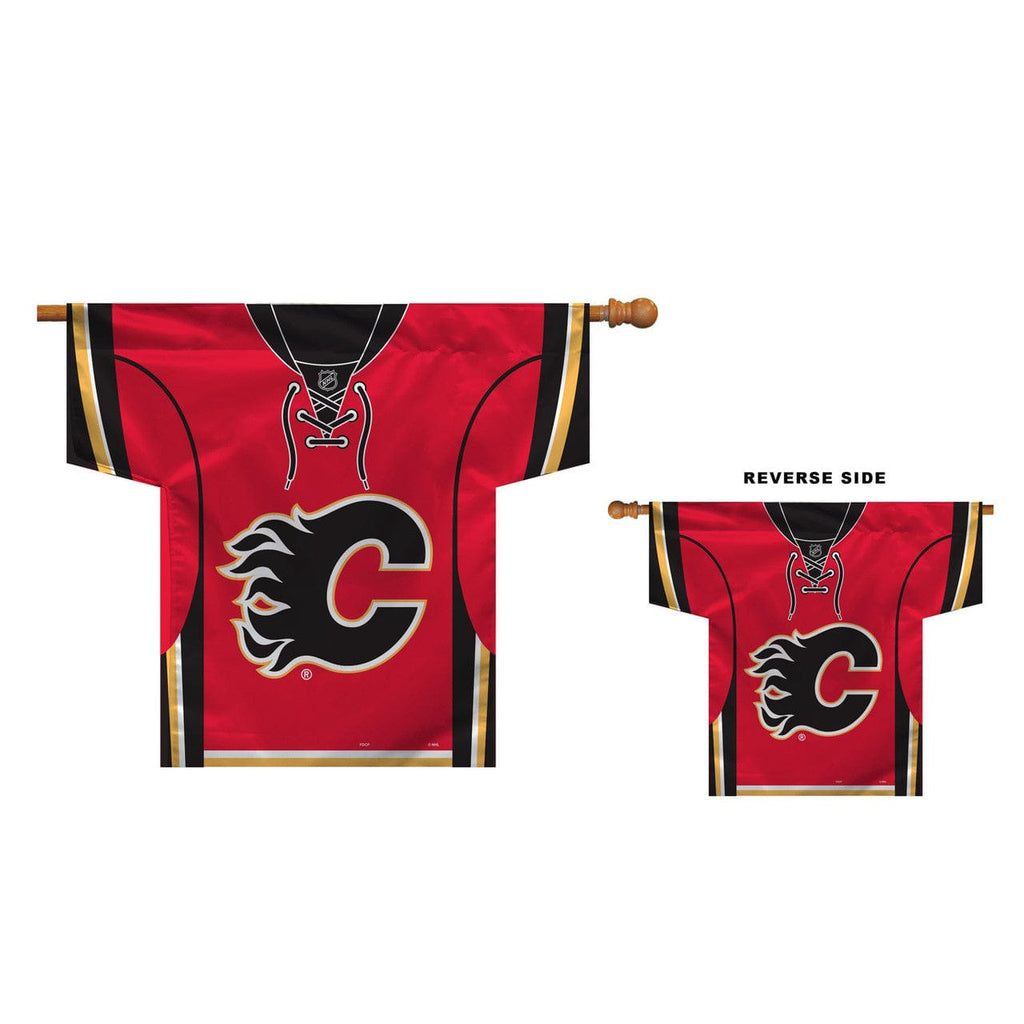 Calgary Flames Calgary Flames Flag Jersey Design CO 023245839211