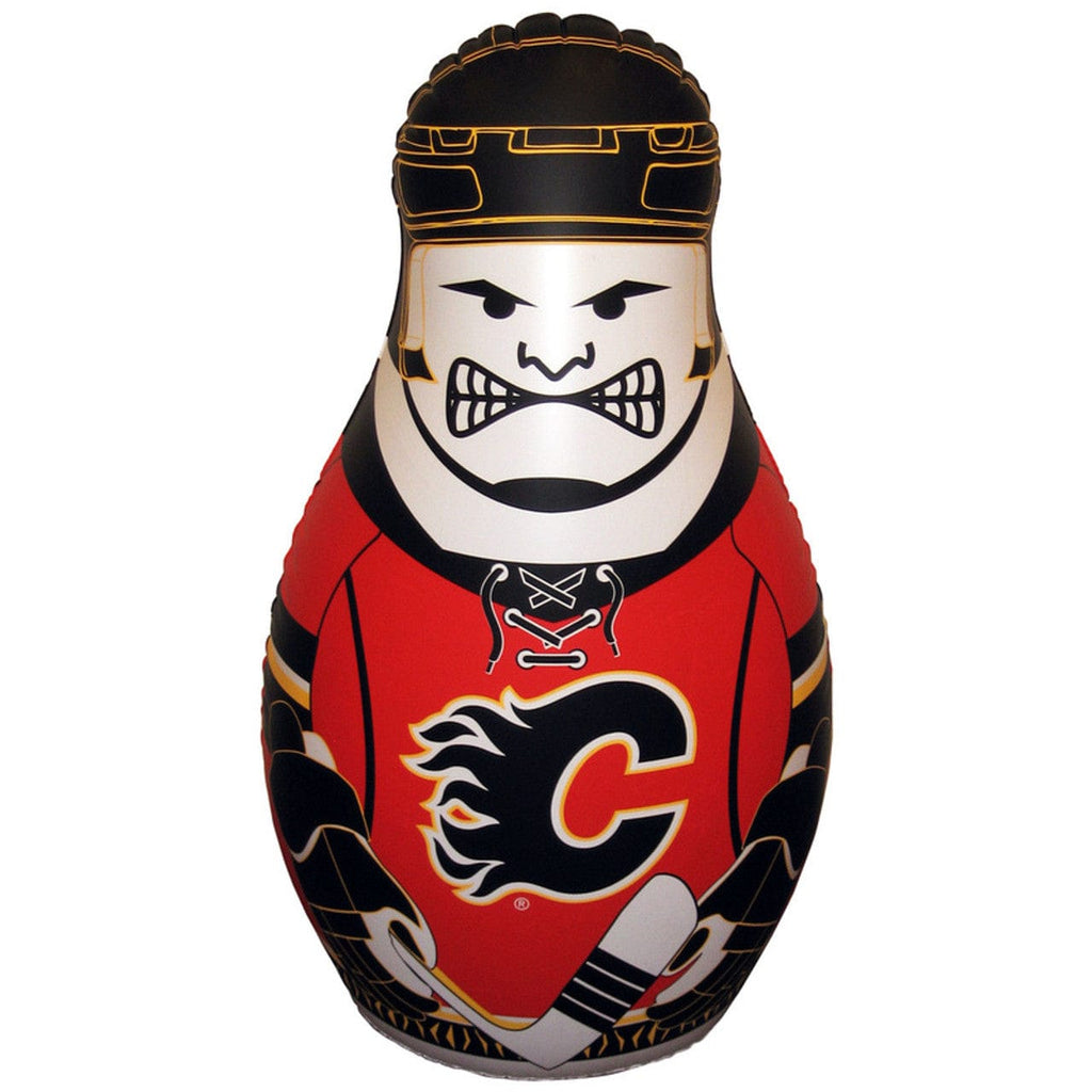 Calgary Flames Calgary Flames Tackle Buddy Punching Bag CO 023245875219