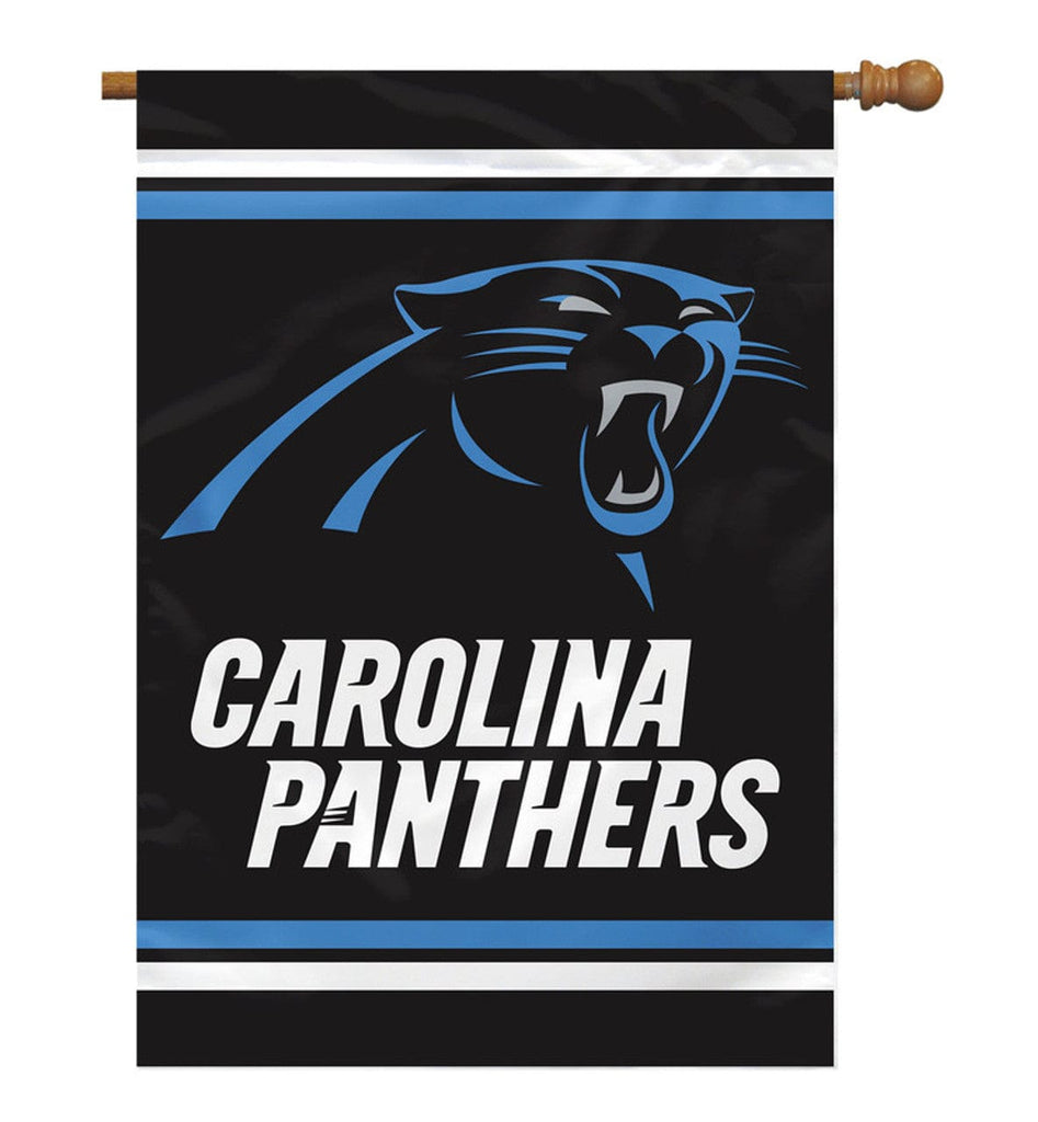 Carolina Panthers Carolina Panthers Banner 28x40 House Flag Style 2 Sided CO 023245948289