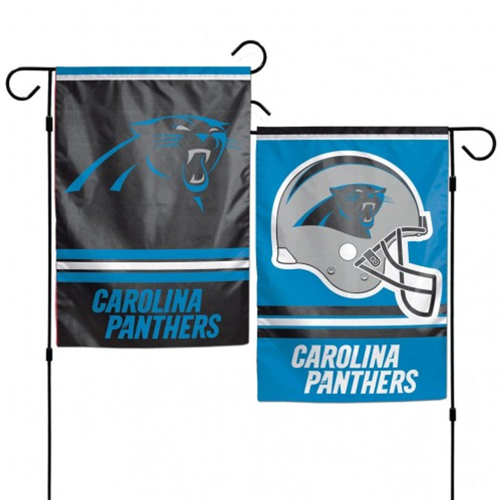 Flags 12x18 Carolina Panthers Flag 12x18 Garden Style 2 Sided 032085083623