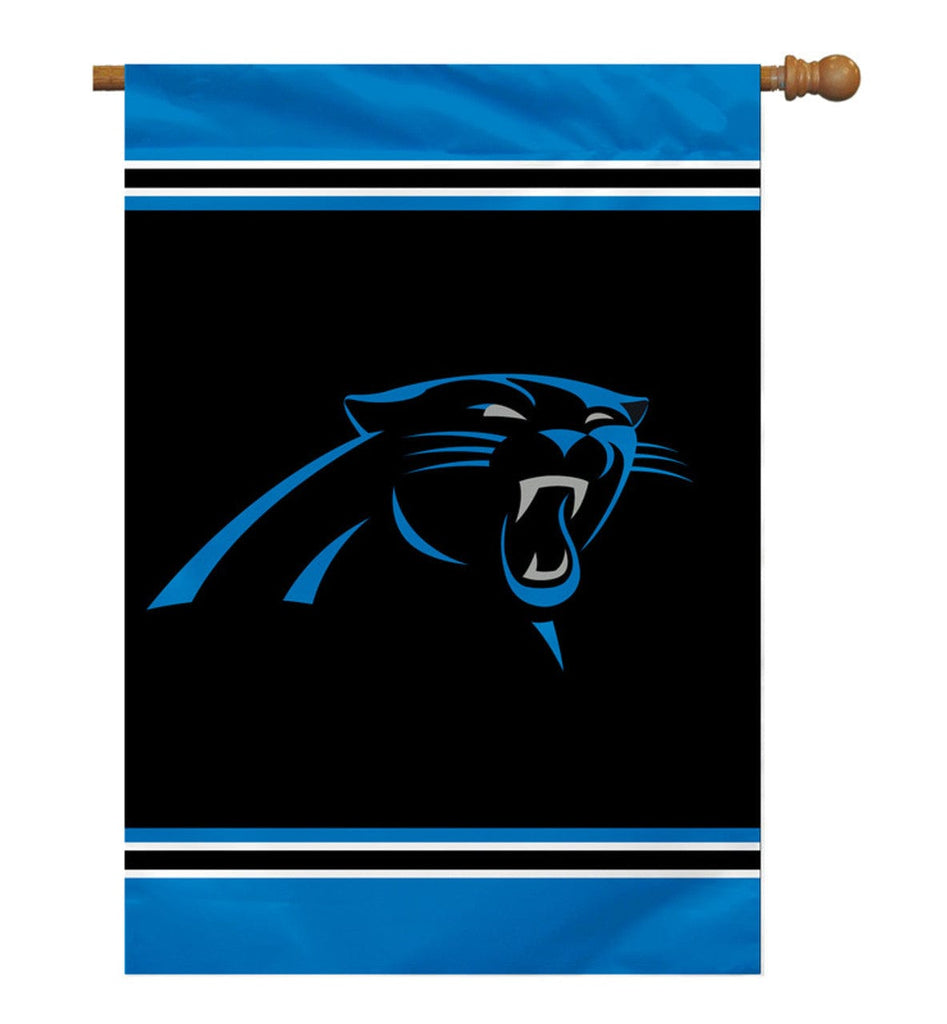 Carolina Panthers Carolina Panthers Flag 28x40 House 1-Sided CO 023245946285