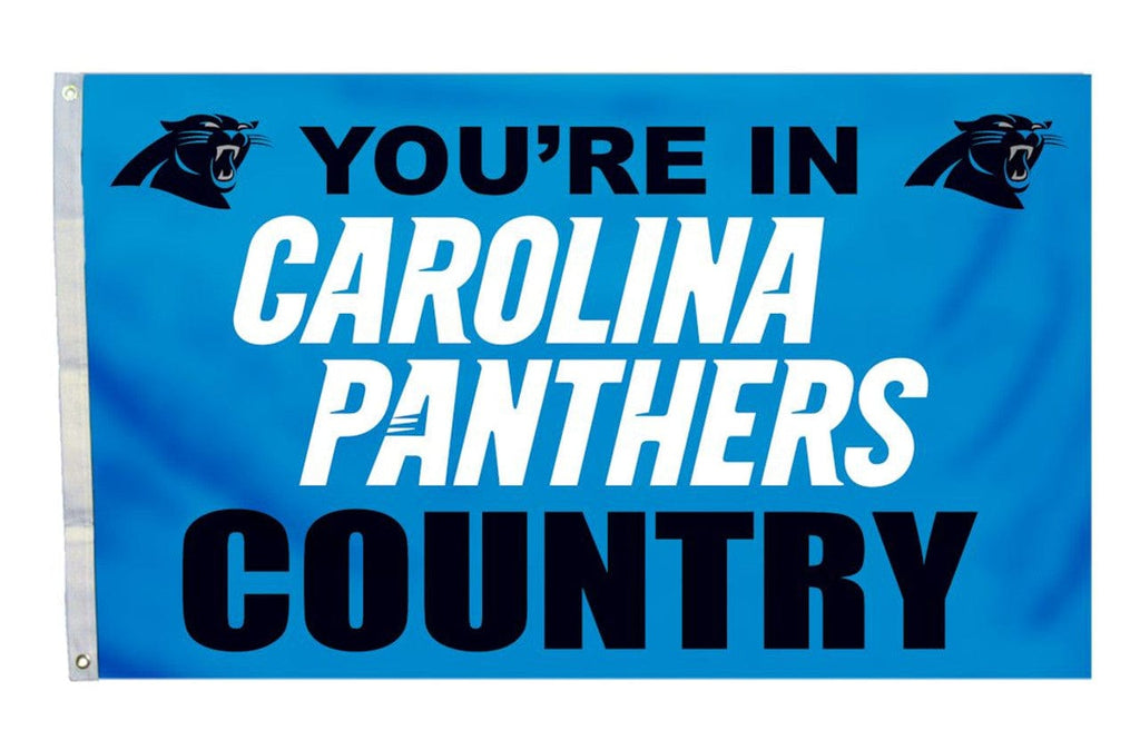 Flag 3x5 Carolina Panthers Flag 3x5 Country - Special Order 023245941280