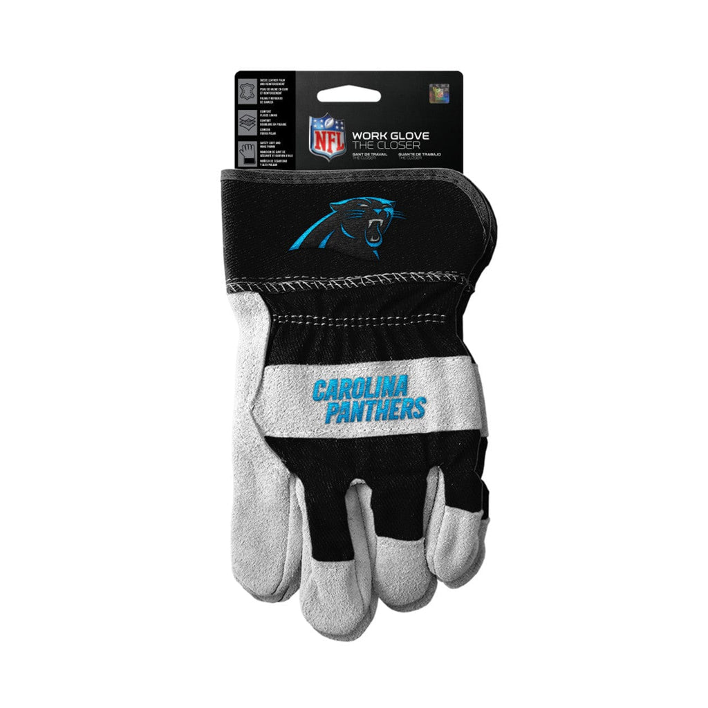 Gloves Work Carolina Panthers Gloves Work Style The Closer Design 771831010925