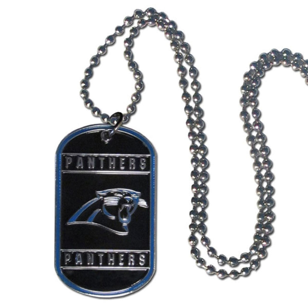 Jewelry Necklace Tag Style Carolina Panthers Necklace Tag Style 754603125478