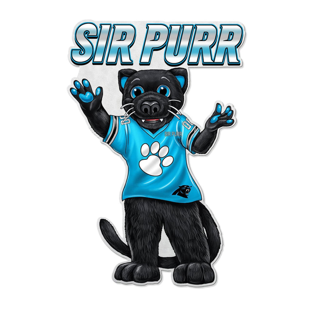 Shape Cut Pennant Carolina Panthers Pennant Shape Cut Mascot Design 767345678119
