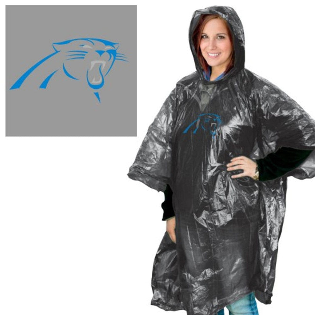 Rain Ponchos Carolina Panthers Rain Poncho 099606251930