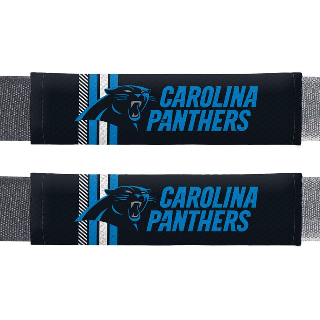 Carolina Panthers Carolina Panthers Seat Belt Pads Rally Design CO 023245713283