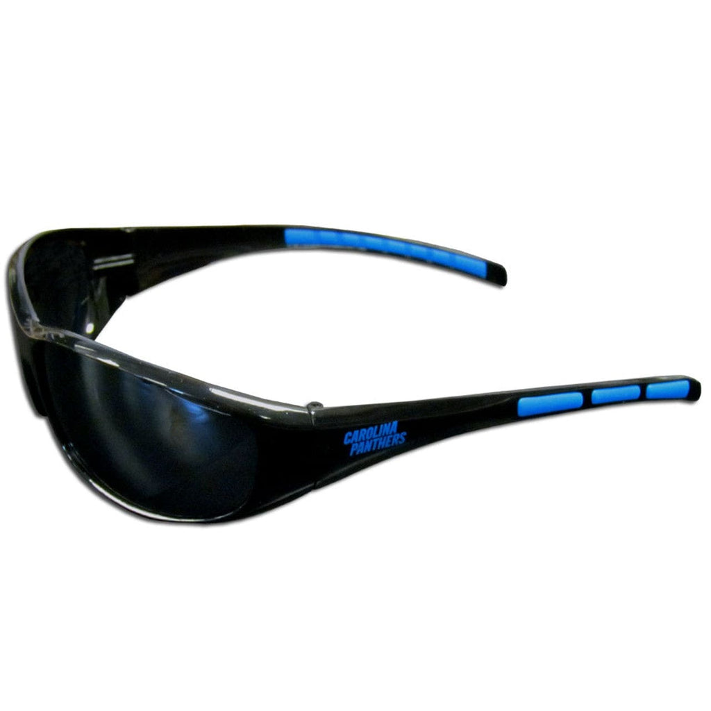 Sunglasses Wrap Style Carolina Panthers Sunglasses - Wrap 754603031700