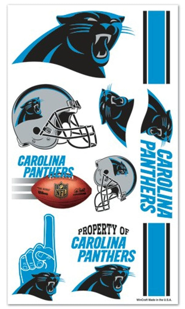 Tattoos Temporary Carolina Panthers Temporary Tattoos 032085094339