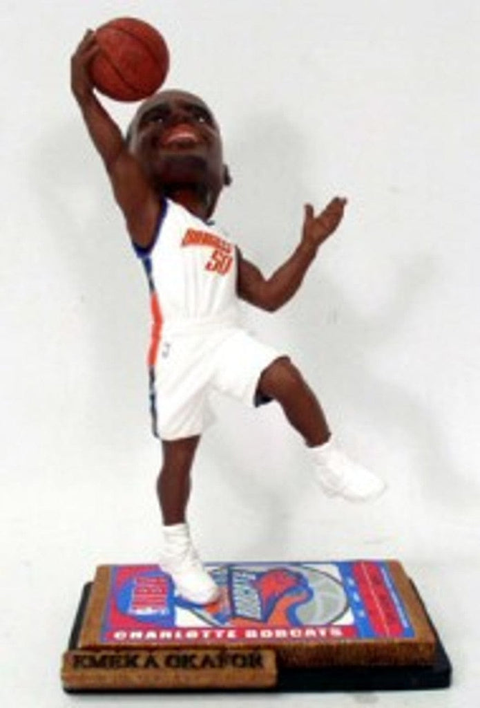 NBA Legacy Teams Charlotte Bobcats Emeka Okafor Ticket Base Forever Collectibles Bobblehead 681329181504