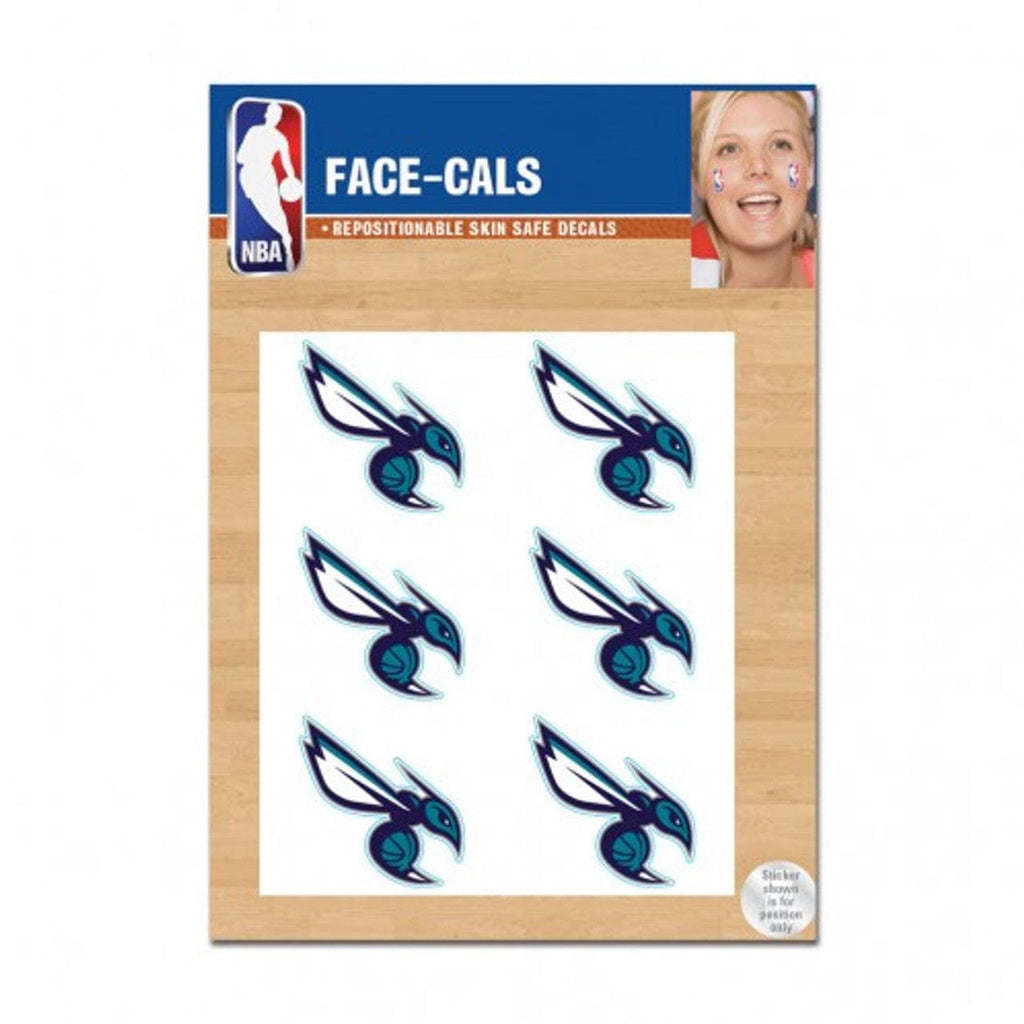 Face Cals Charlotte Hornets Tattoo Face Cals Special Order 614934669532