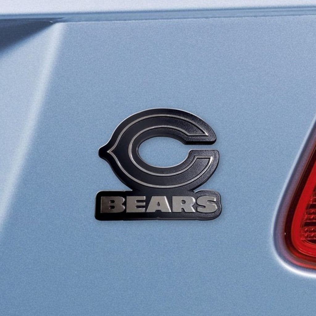 Chicago Bears Chicago Bears Auto Emblem Premium Metal Chrome 842281186826