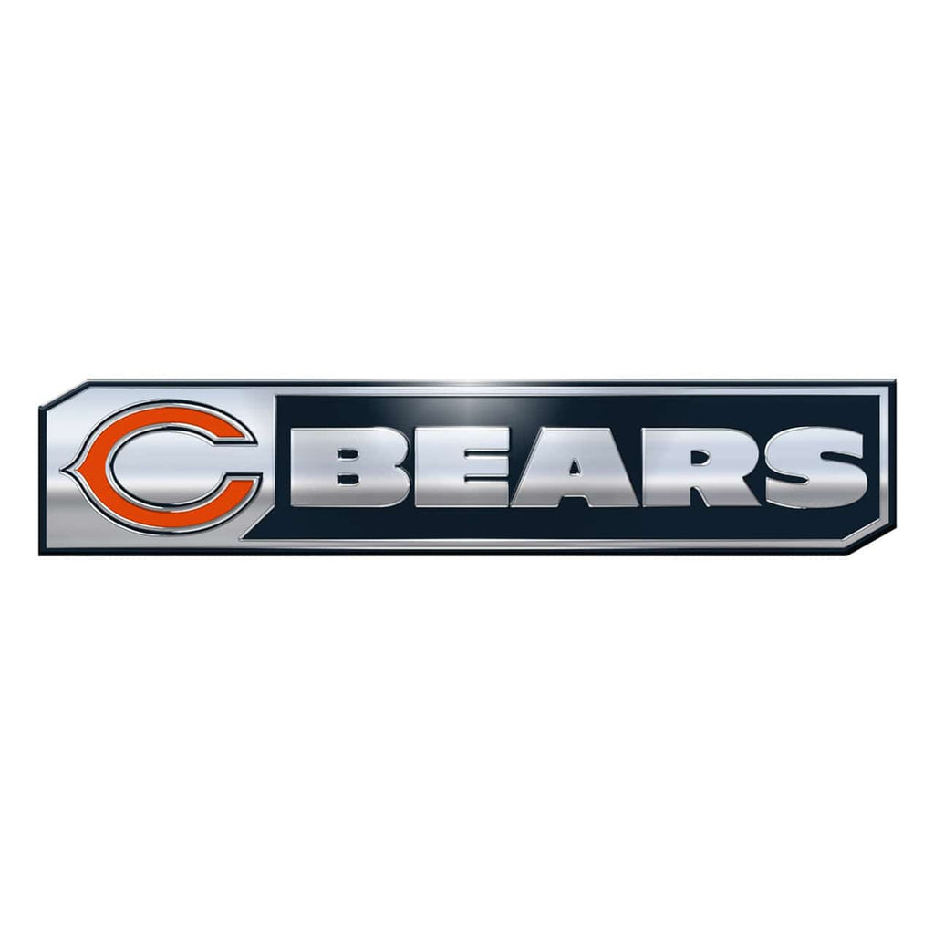 Auto Emblem Color Chicago Bears Auto Emblem Truck Edition 2 Pack 681620293067