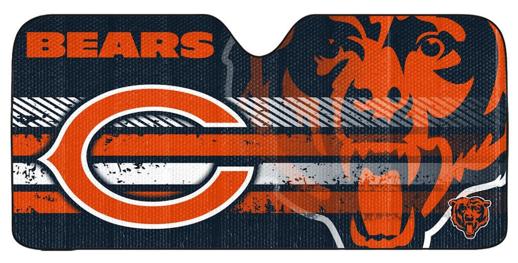 Auto Sun Shade Chicago Bears Auto Sun Shade - 59"x27" 681620801064