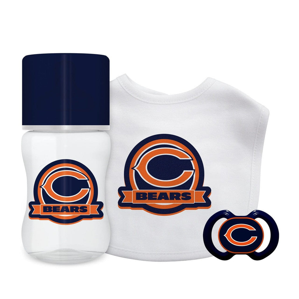 Baby Gift Set 3 Piece Chicago Bears Baby Gift Set 3 Piece 817407023590