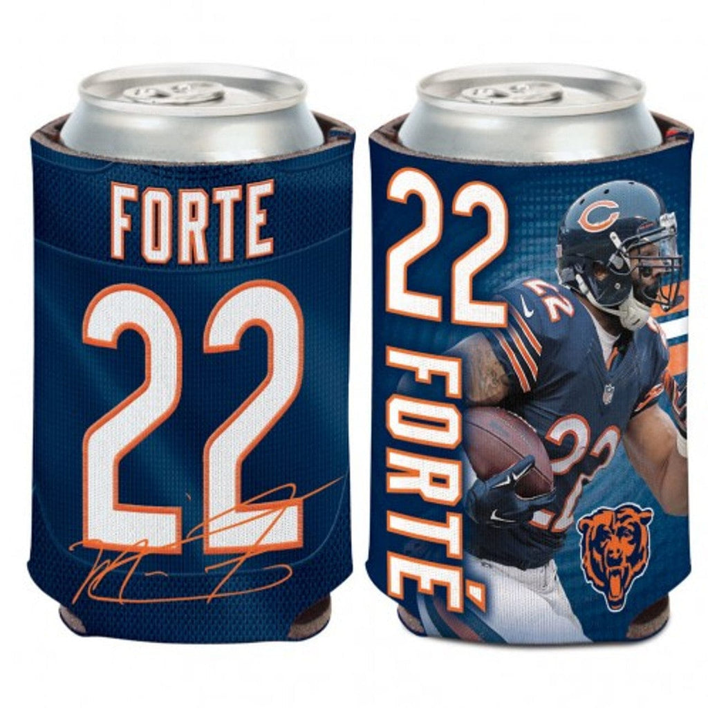 Can Holder Player Chicago Bears Can Cooler Matt Forte Design 032085144829