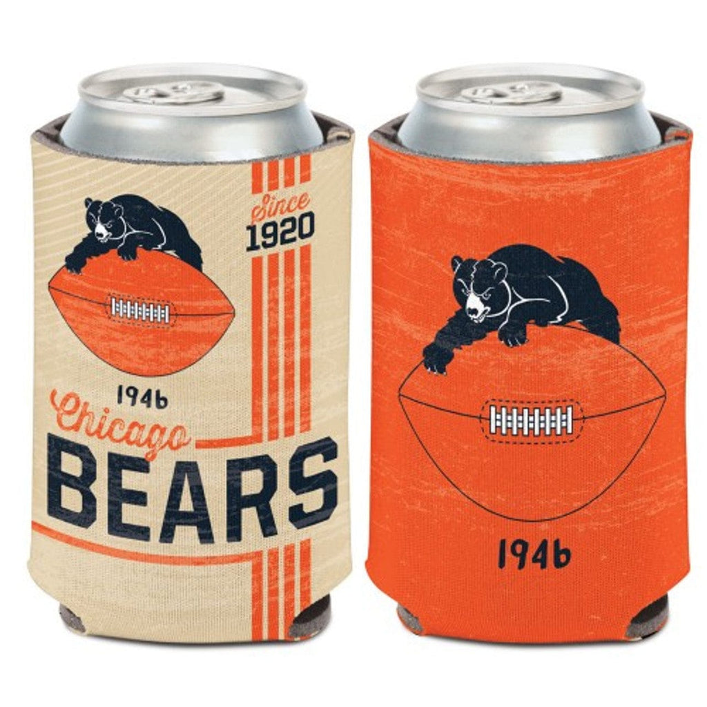 Can Cooler Vintage Design Chicago Bears Can Cooler Vintage Design Special Order 032085532978