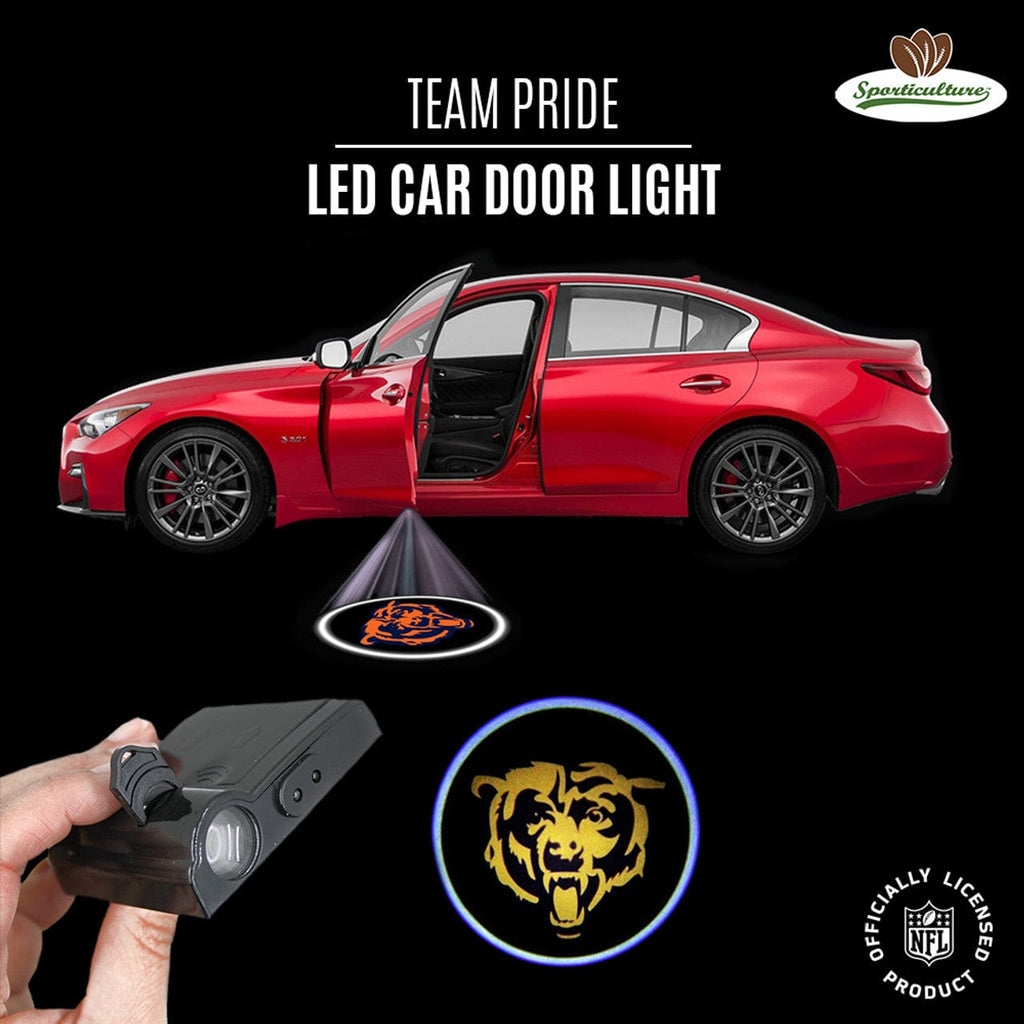 LED Auto Door Light Chicago Bears Car Door Light LED 810028056152