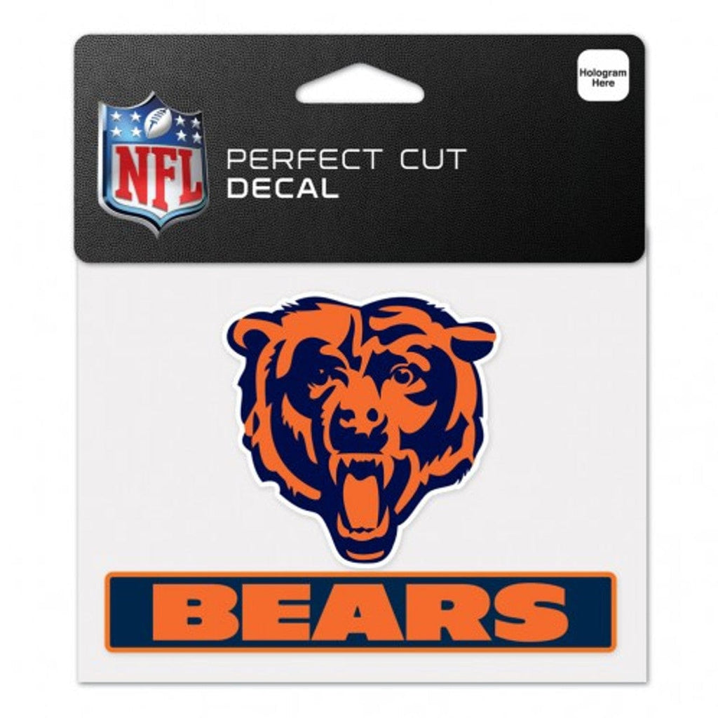 Decal 4.5x5.75 Perfect Cut Color Chicago Bears Decal 4.5x5.75 Perfect Cut Color 032085479419