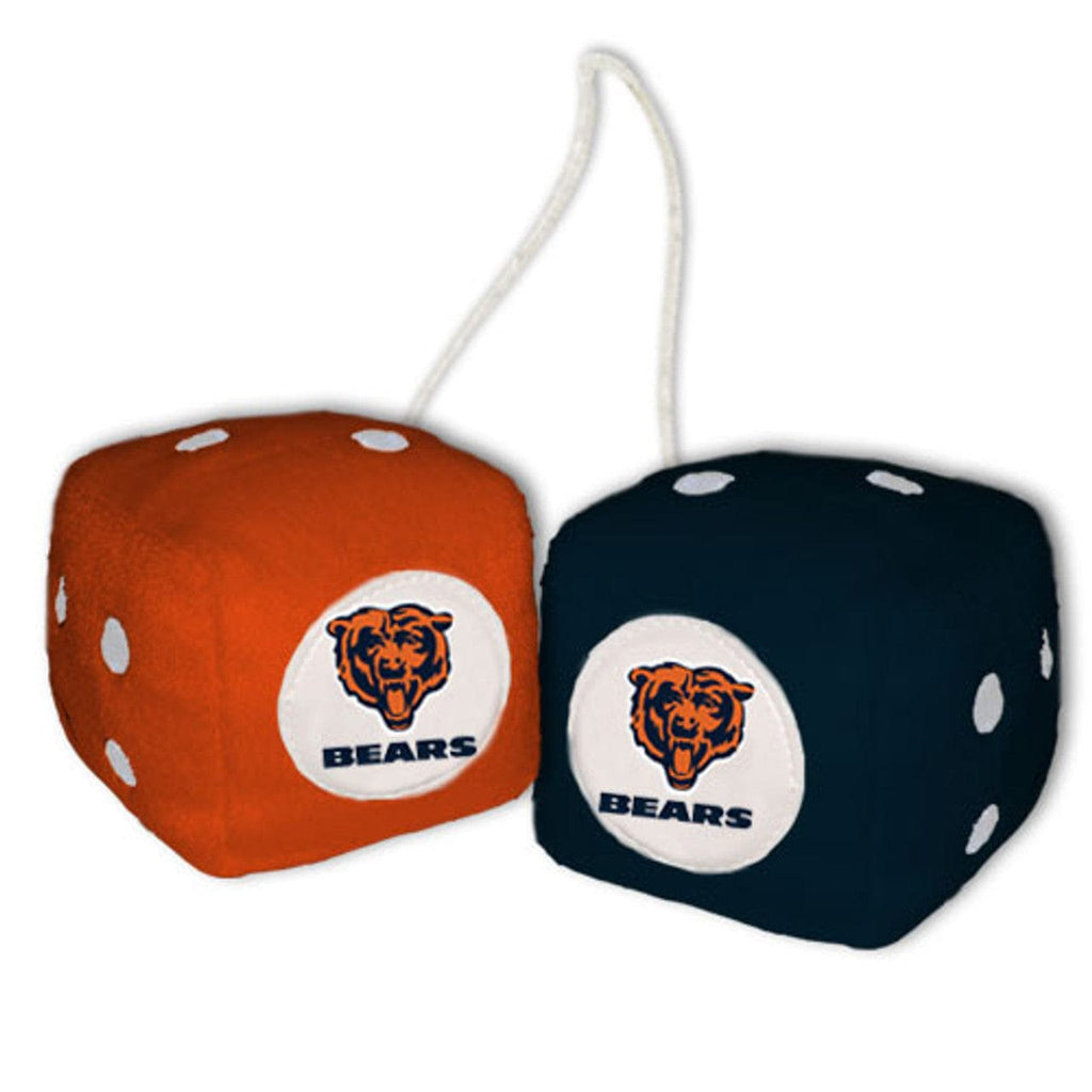 Chicago Bears Chicago Bears Fuzzy Dice CO 023245980012