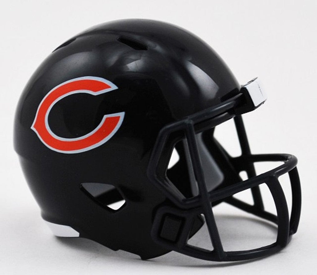 Helmets Pocket Pro Chicago Bears Helmet Riddell Pocket Pro Speed Style 095855320526