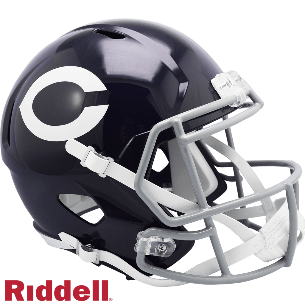 Helmets Full Size Replica Chicago Bears Helmet Riddell Replica Full Size Speed Style 1962-1973 T/B Special Order 095855510835