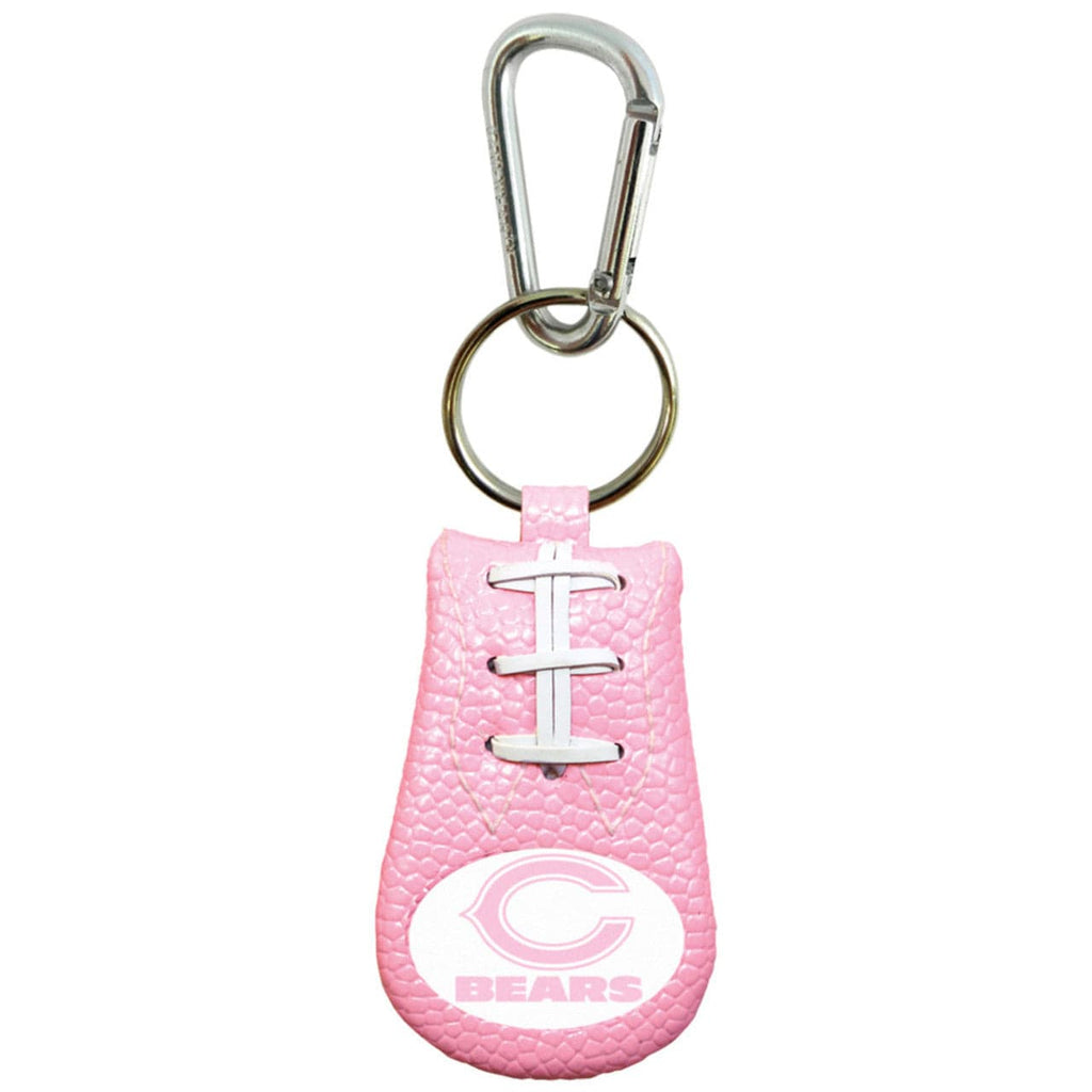 Chicago Bears Chicago Bears Keychain Pink Football CO 844214021662