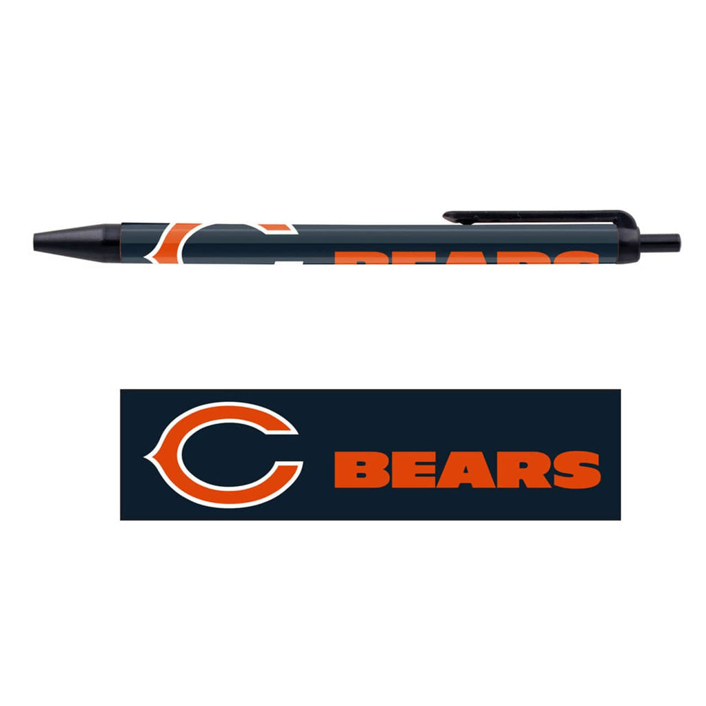 Pens Click Style 5 Pack Chicago Bears Pens 5 Pack 032085583963