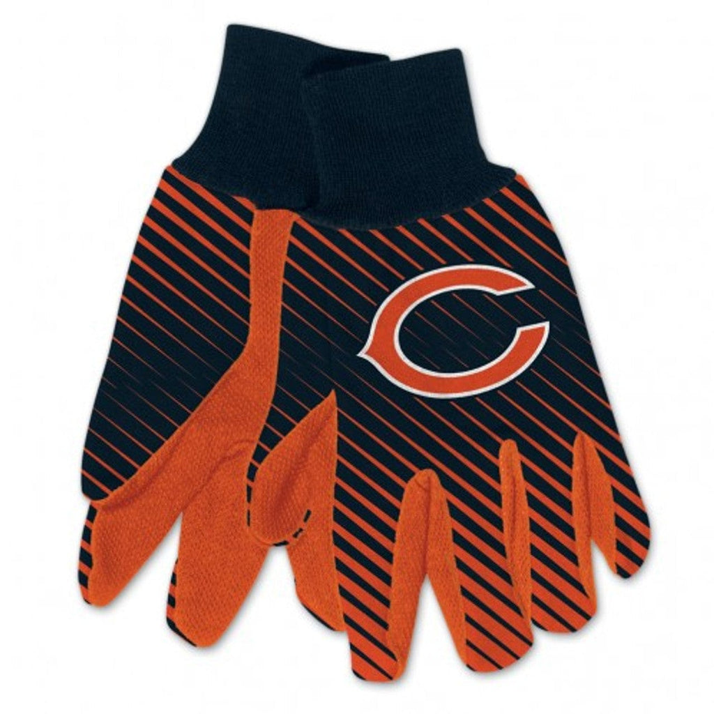 Gloves Chicago Bears Two Tone Adult Size Gloves 099606906588