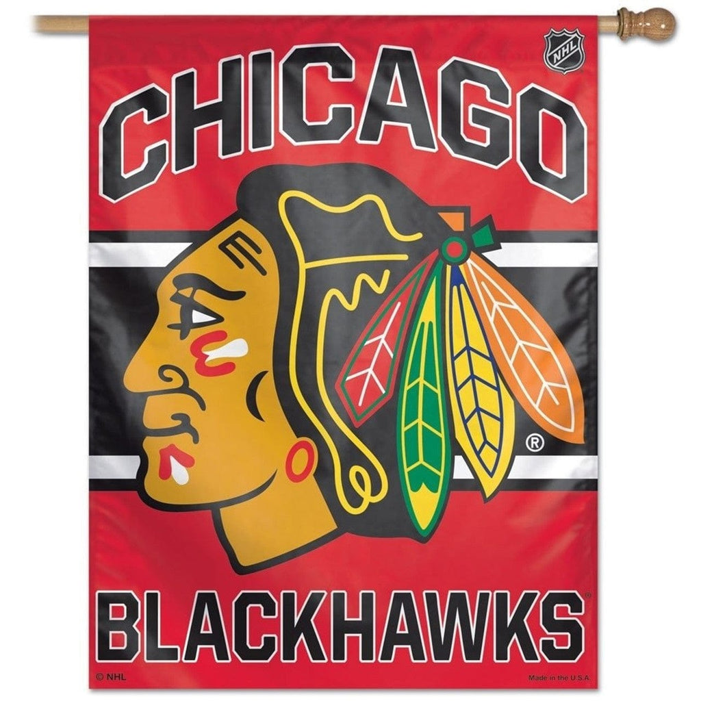 Banner 27x37 Vertical Chicago Blackhawks Banner 27x37 Vertical 032085004550