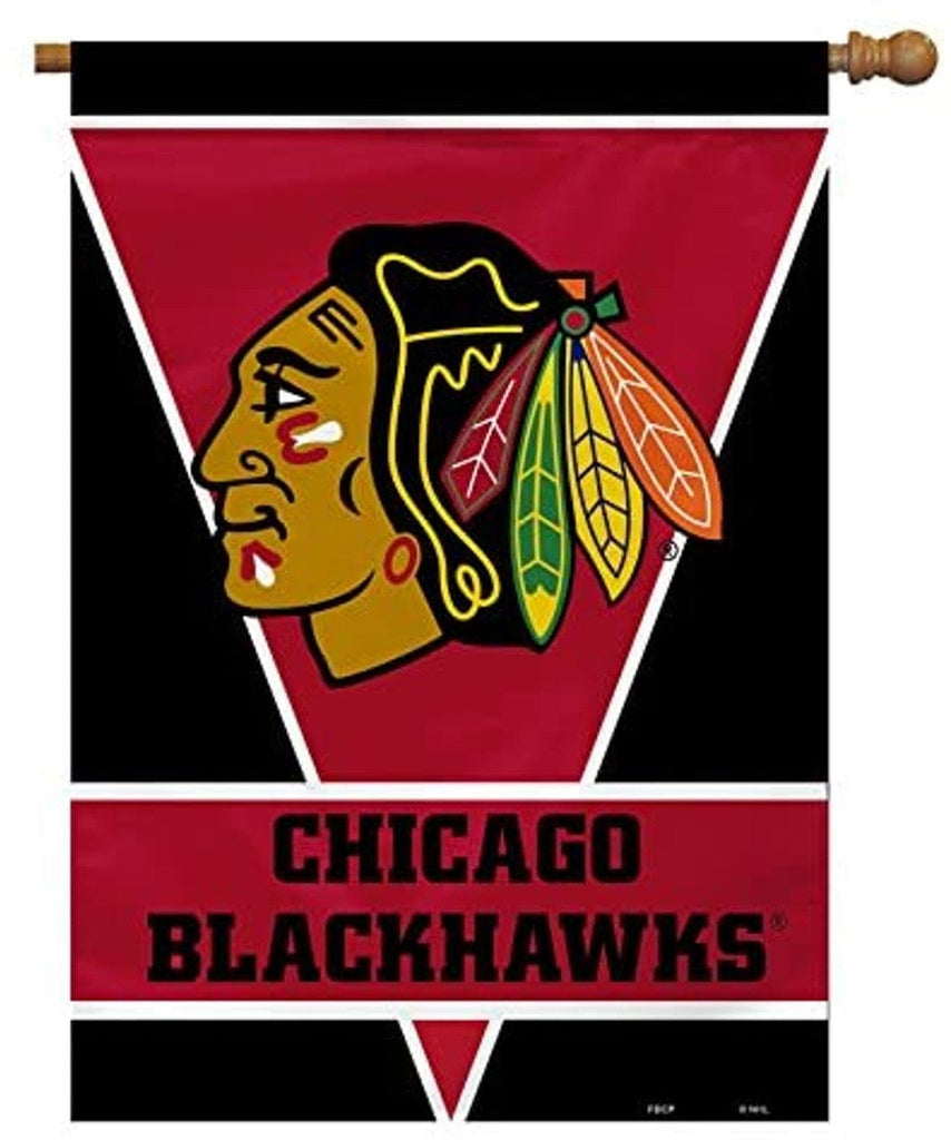 Chicago Blackhawks Chicago Blackhawks Flag 28x40 House 1-Sided CO 023245846141