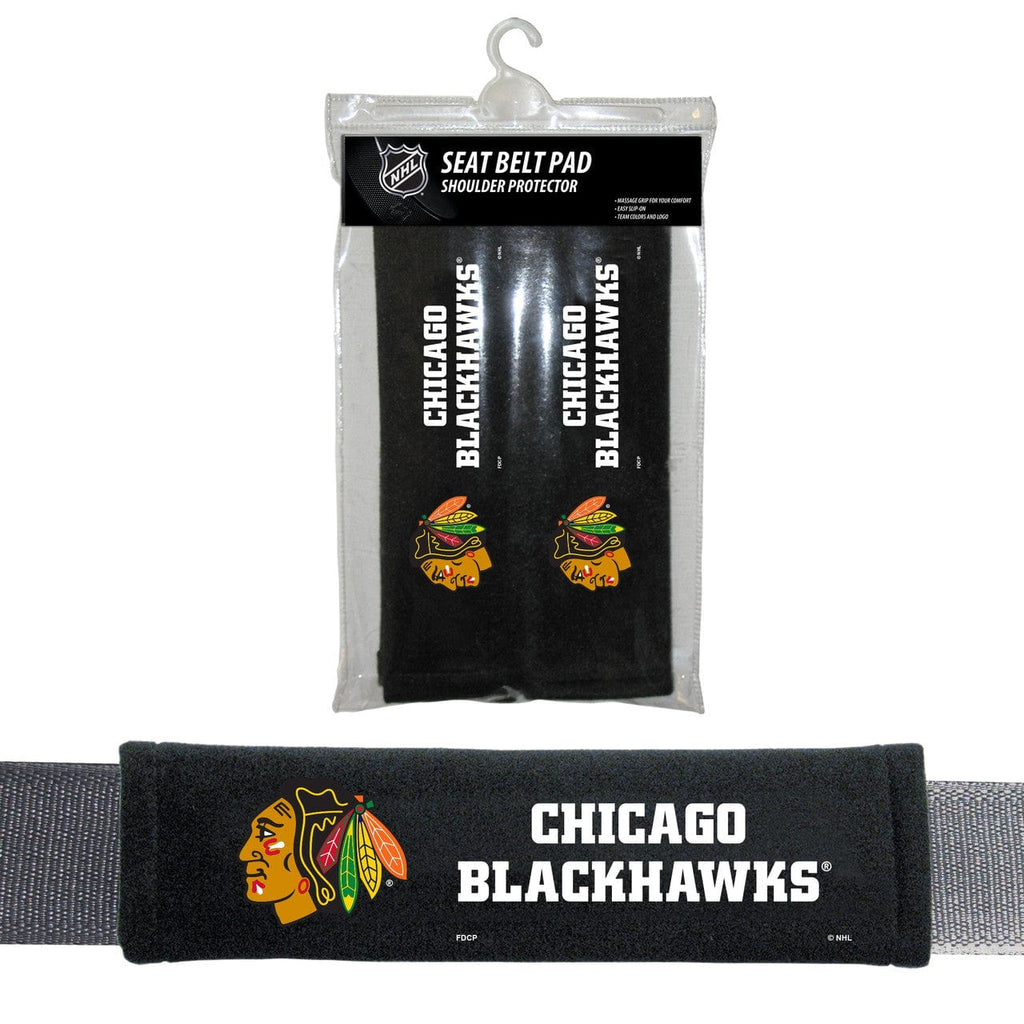 Pending Image Upload Chicago Blackhawks Seat Belt Pads CO 023245867146