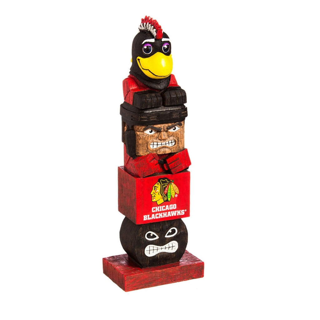 Figurine Tiki Totem Chicago Blackhawks Tiki Totem 808412433276