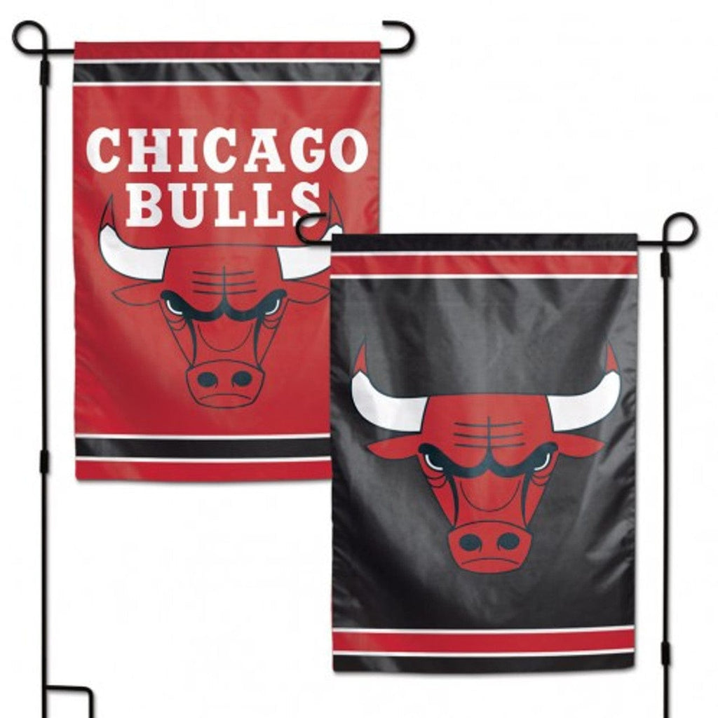 Flags 12x18 Chicago Bulls Flag 12x18 Garden Style 2 Sided 032085481986