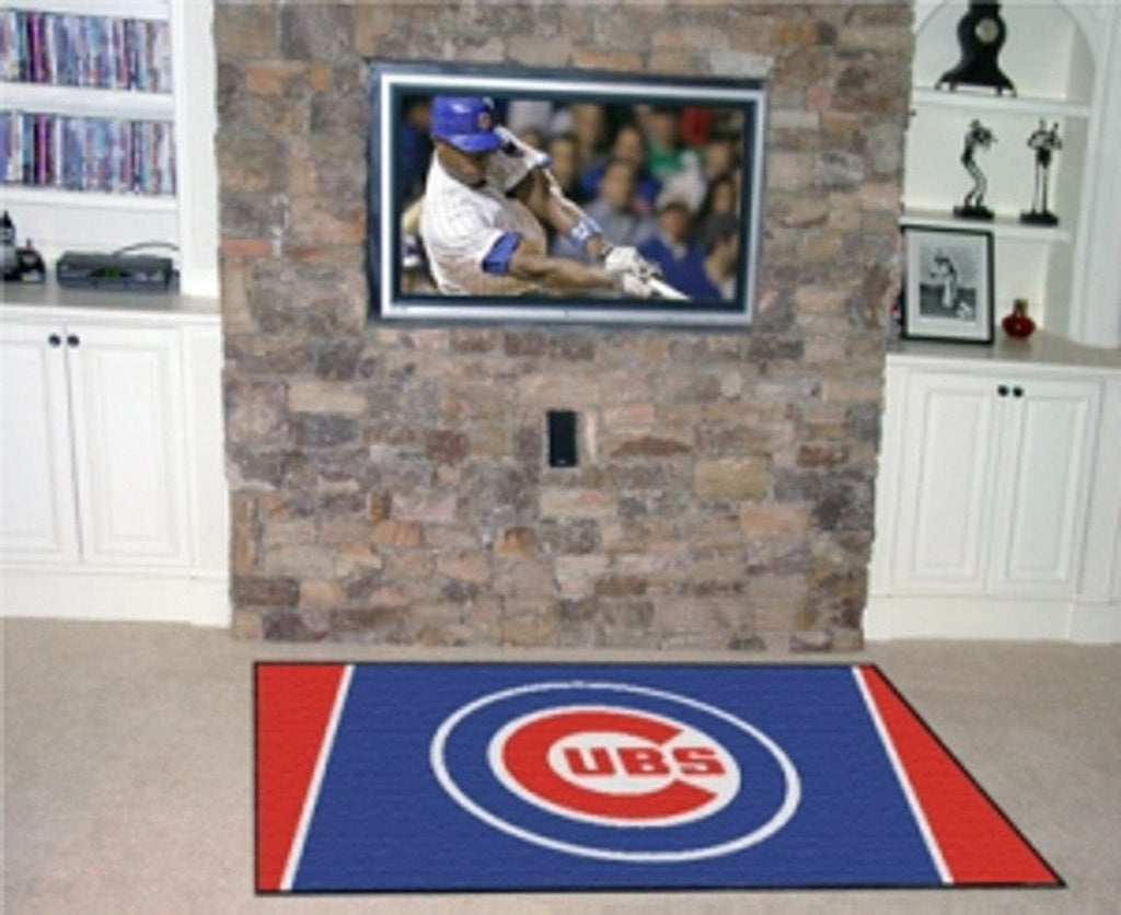 Rug 4x6 Chicago Cubs Area Rug - 4'x6' - Special Order 846104070514