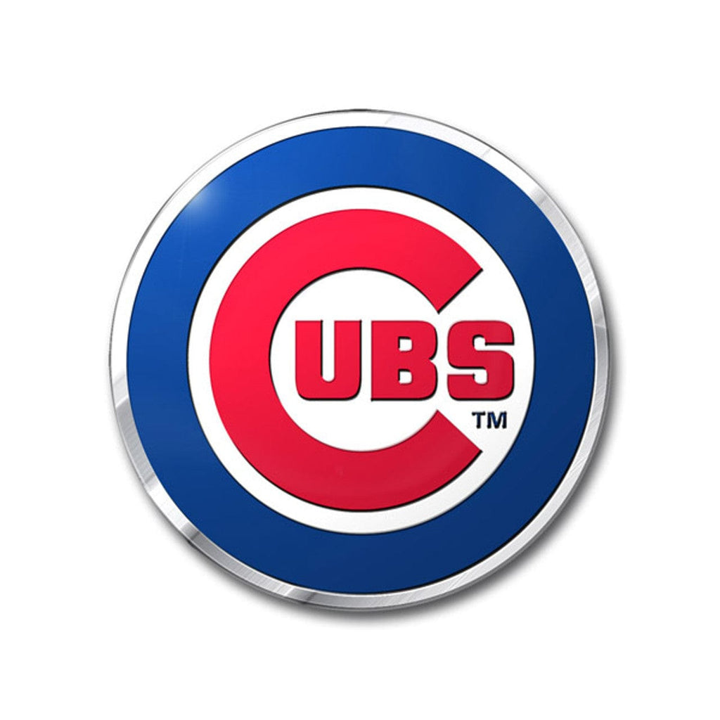 Auto Emblem Color Chicago Cubs Auto Emblem Color 681620631067