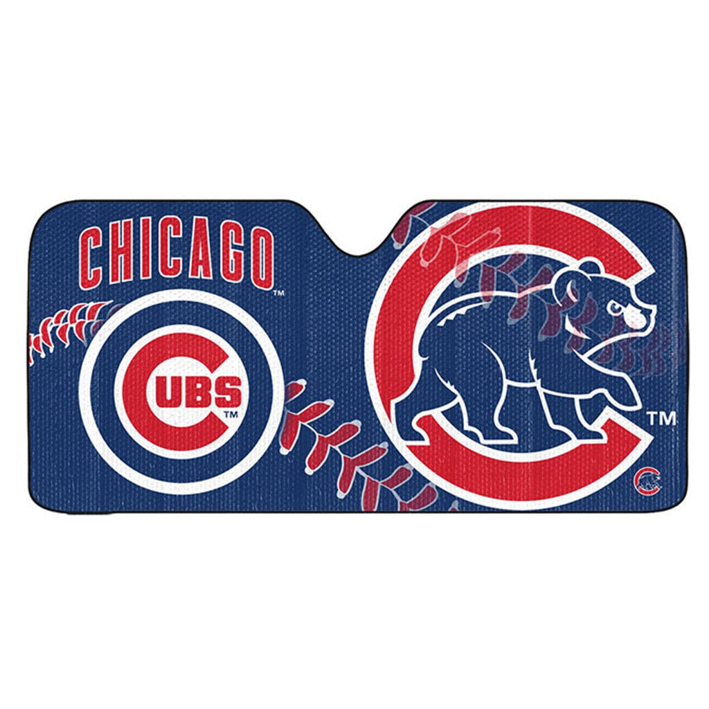 Auto Sun Shade Chicago Cubs Auto Sun Shade 59x27 681620868067