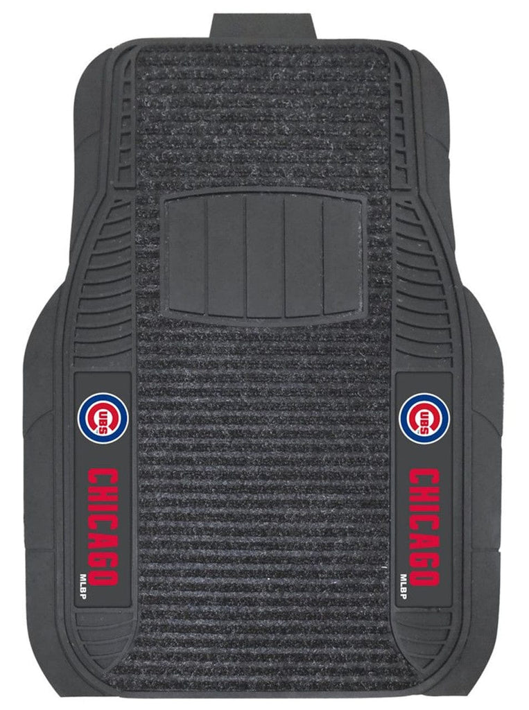 Car Mats Deluxe Set Chicago Cubs Car Mats - Deluxe Set 842989038359