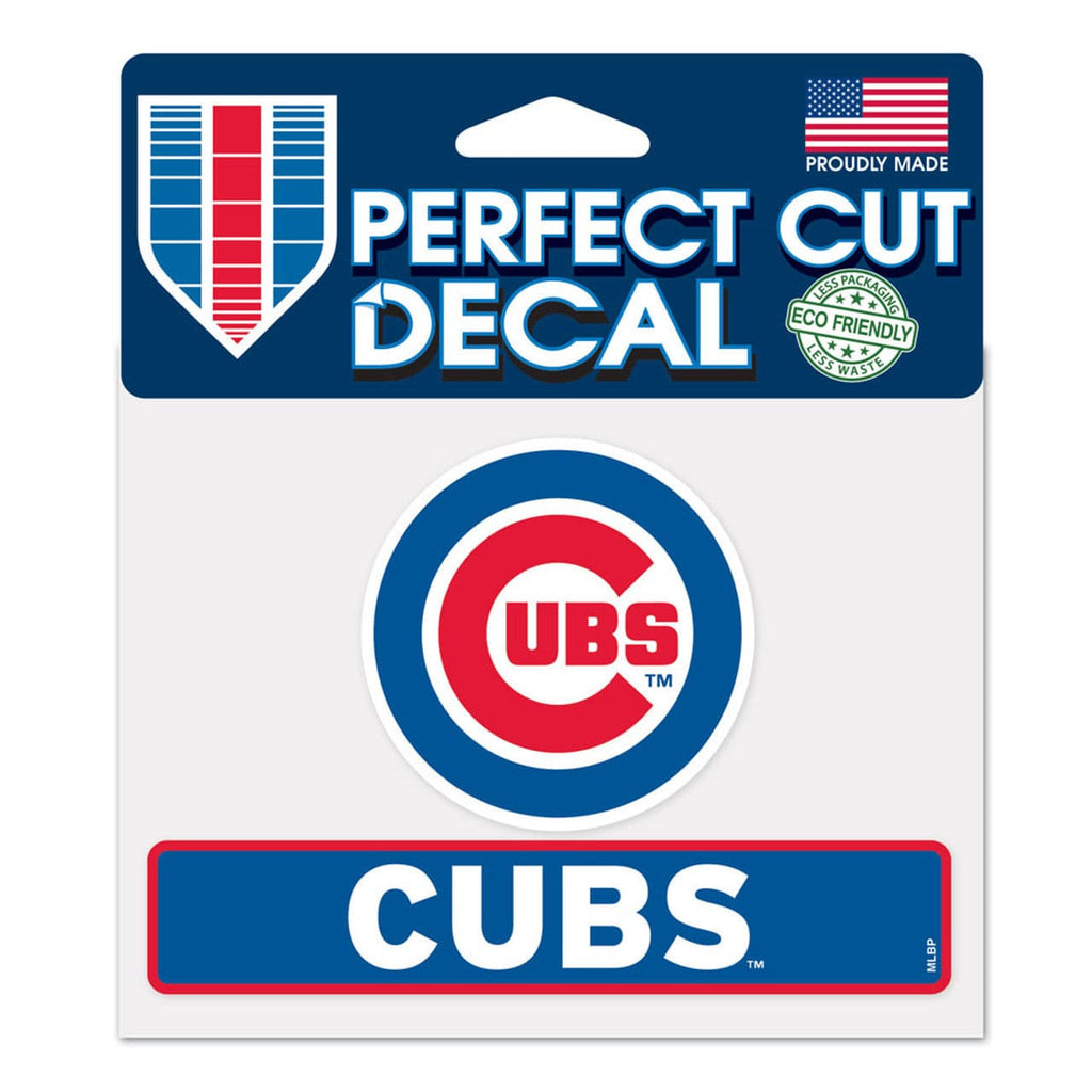 Decal 4.5x5.75 Perfect Cut Color Chicago Cubs Decal 4.5x5.75 Perfect Cut Color - Special Order 032085178343