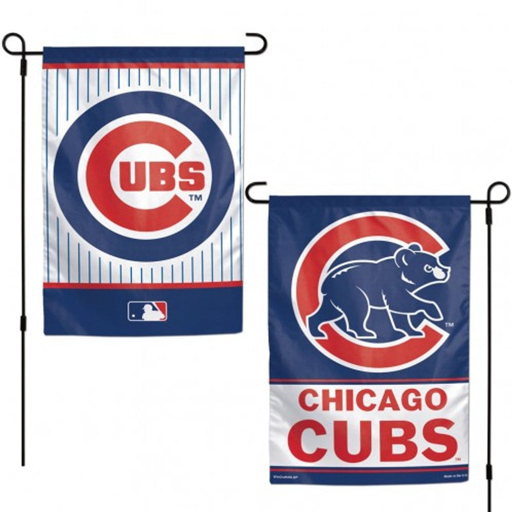 Flags 12x18 Chicago Cubs Flag 12x18 Garden Style 2 Sided 032085158352