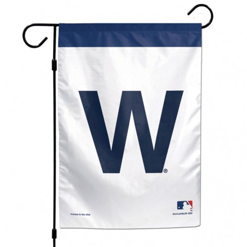 Flags 12x18 Chicago Cubs Flag 12x18 Garden Style W Design 032085099600