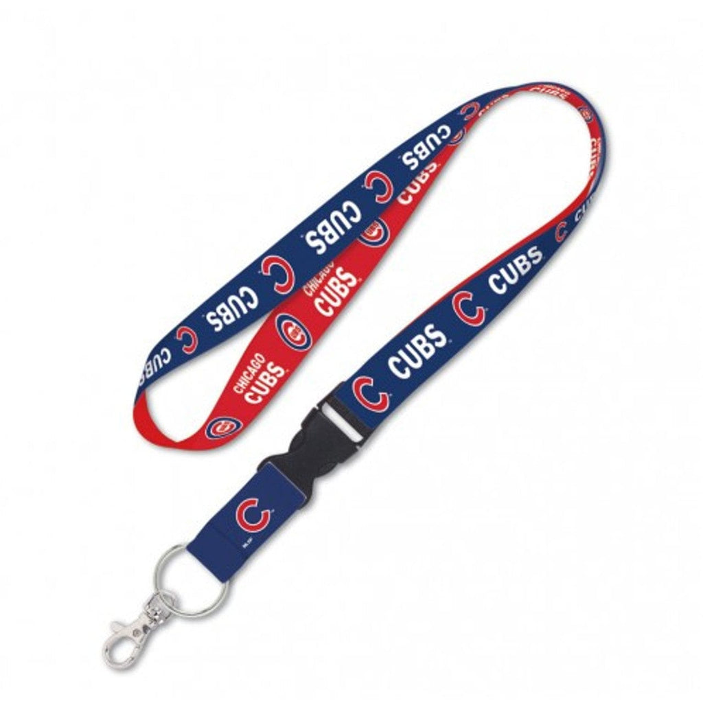 Lanyard Buckle Chicago Cubs Lanyard with Detachable Buckle New UPC 032085372574