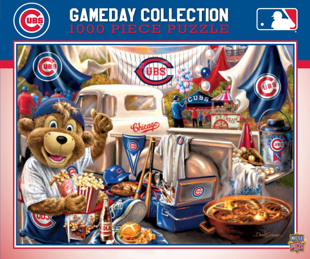 Puzzle 1000 Piece Chicago Cubs Puzzle 1000 Piece Gameday Design 705988010033