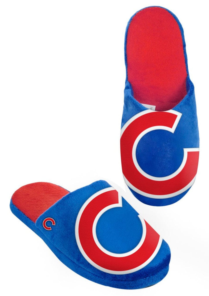Chicago Cubs Chicago Cubs Slippers - Mens Big Logo (12 pc case) CO 884966375934