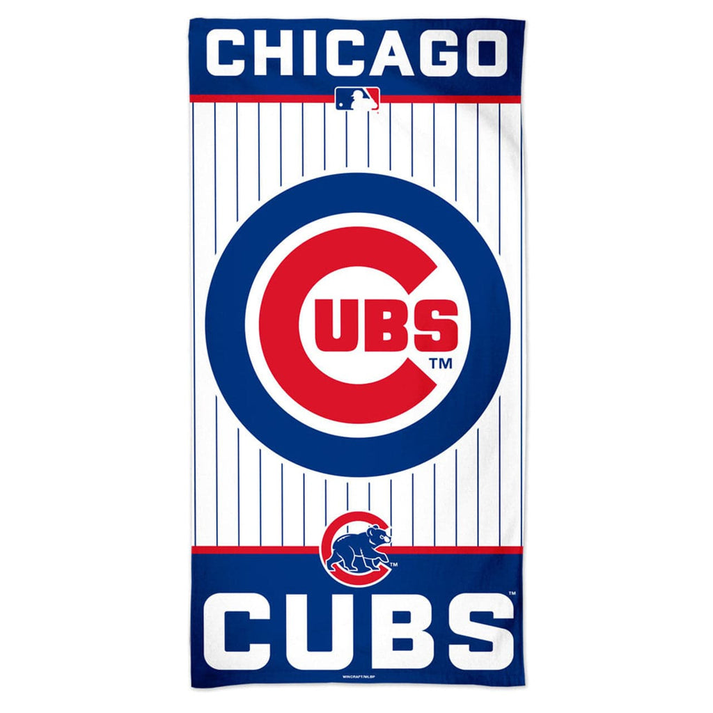 Towel Beach 30x60 Chicago Cubs Towel 30x60 Beach Style 099606187710